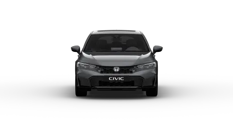 Pohľad spredu na Hondu Civic