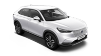 Trojštvrťový záber spredu na model Honda HR-V