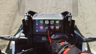 Honda Africa Twin, detail displeja TFT