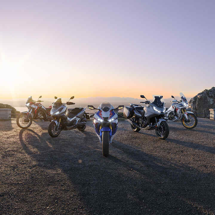 Rad motocyklov Honda na rok 2022