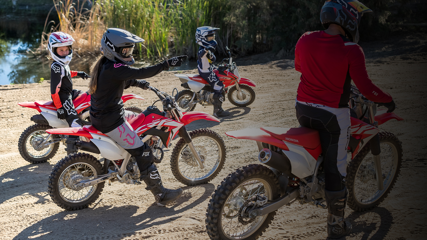 Rad Honda CRF do terénu