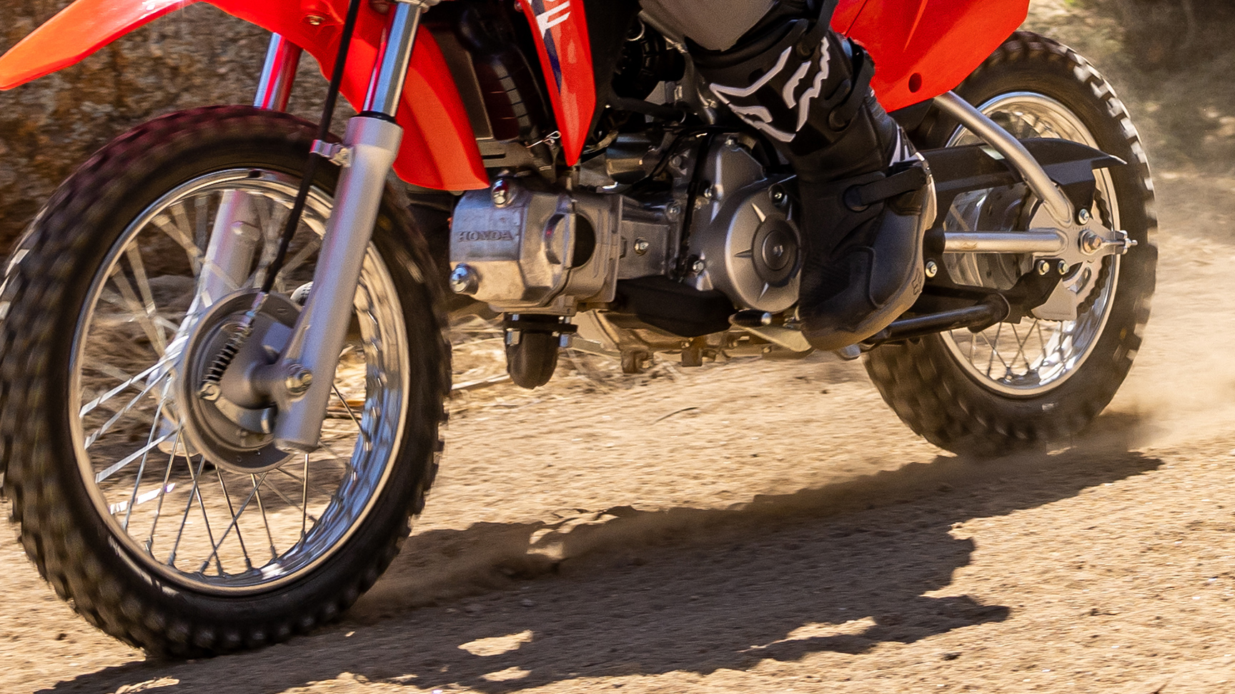 CRF110F – Brzdný výkon