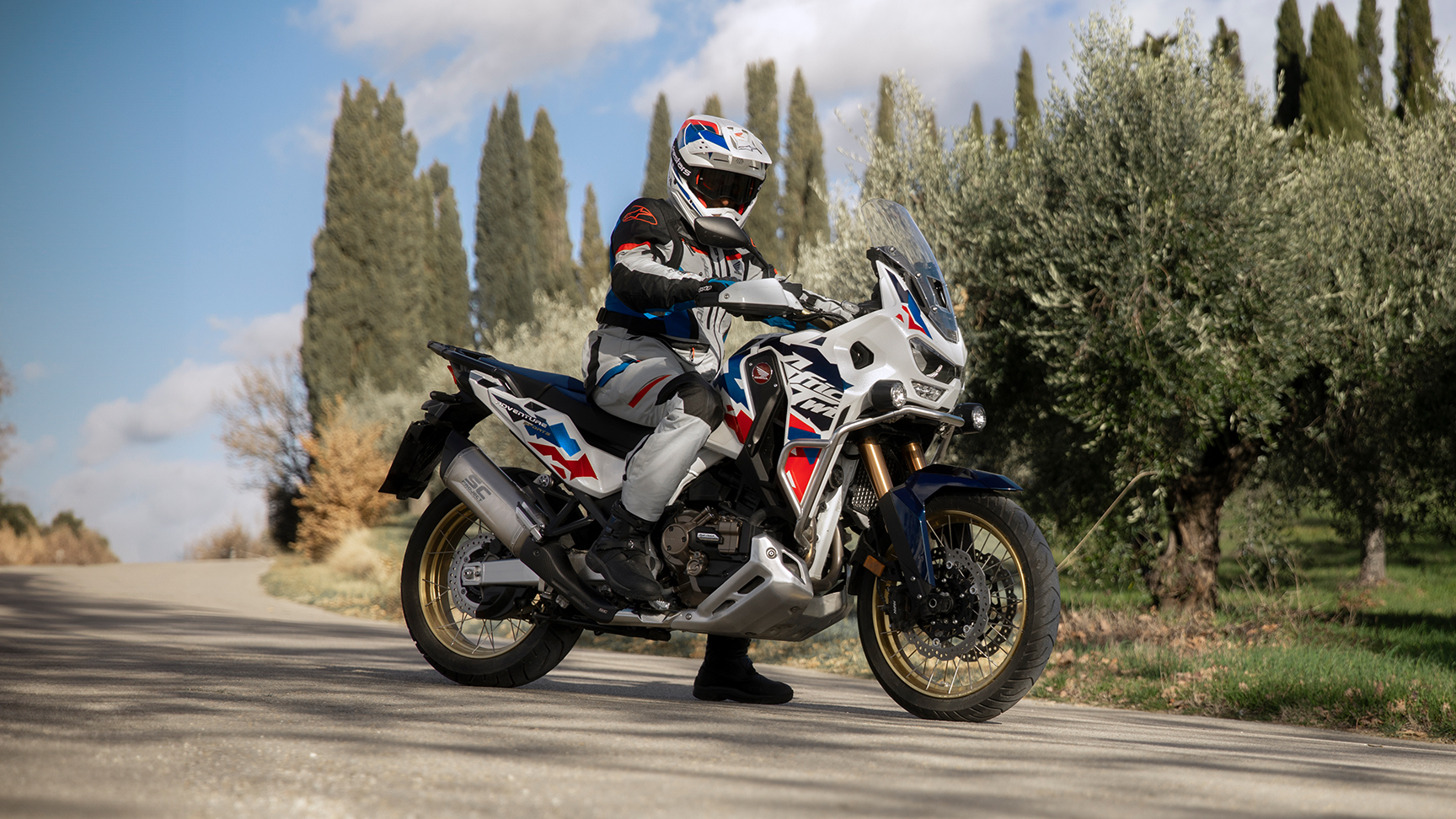 Tlmič výfuku pre model Africa Twin